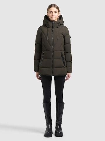 khujo Winter Jacket 'Rabb2' in Green