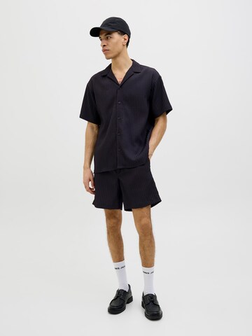 JACK & JONES - Loosefit Pantalón en negro