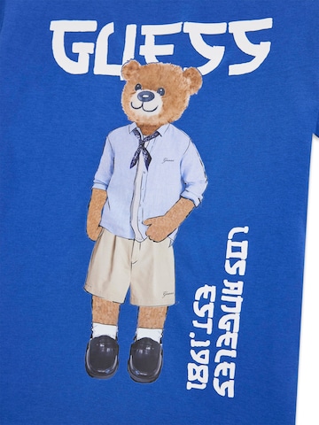 T-Shirt GUESS en bleu