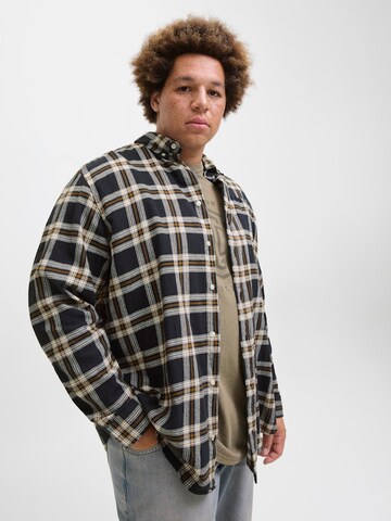 JACK & JONES - Ajuste confortable Camisa 'JJECLASSIC' en negro