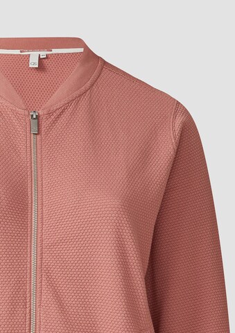 Sweat-shirt QS en rouge