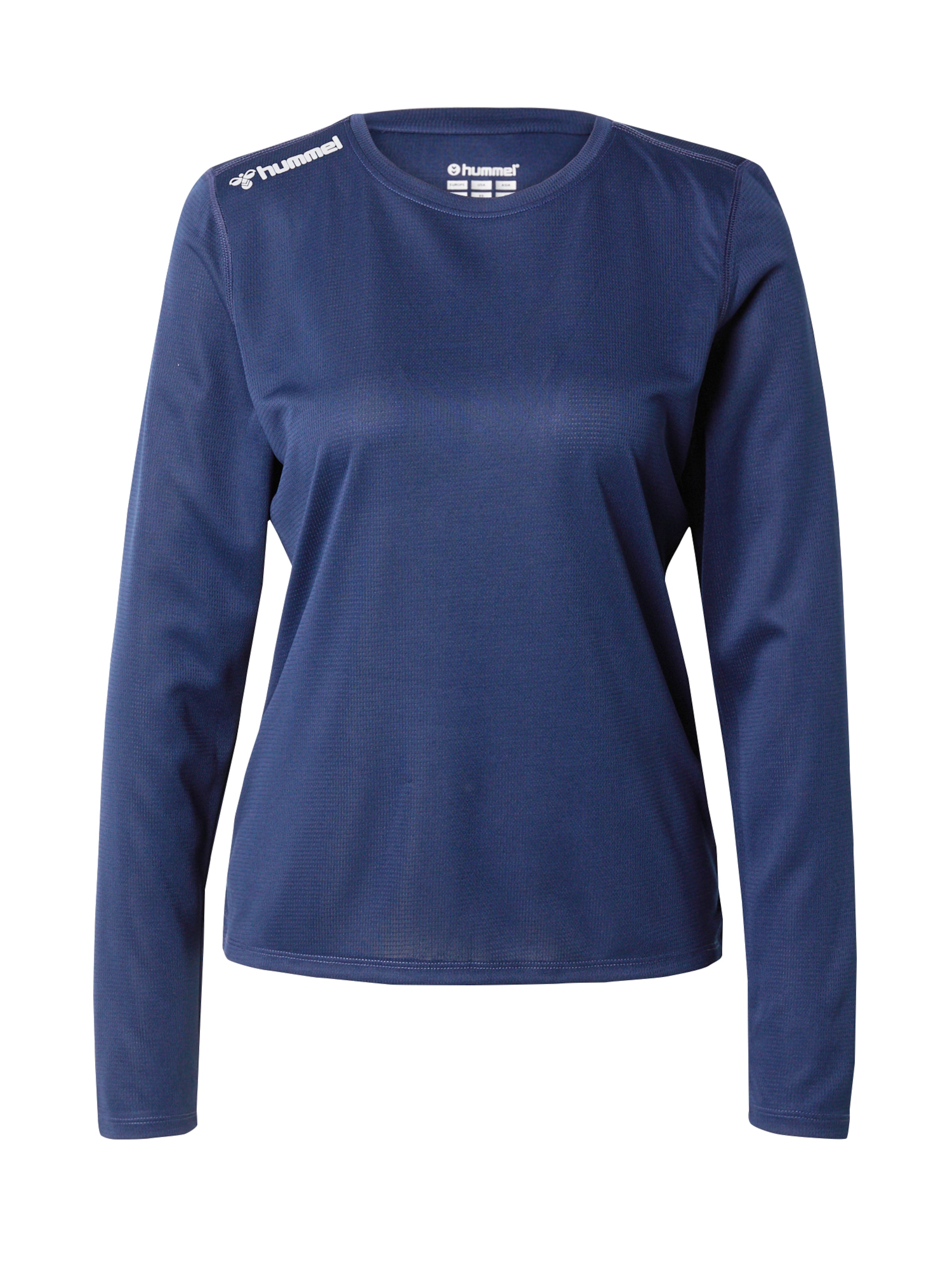 T-shirt fonctionnel Hummel en bleu : devant