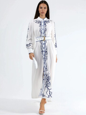Rochie 'Midi' de la MSN Collection pe alb