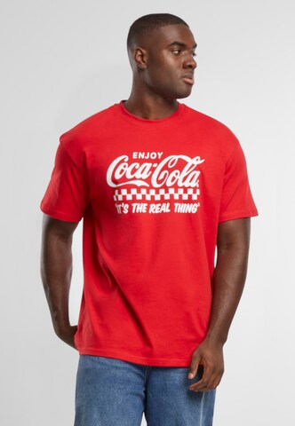 T-Shirt 'Coca Cola Enjoy Coke' Merchcode en rouge