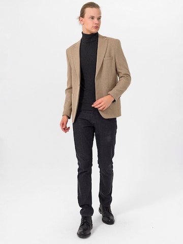 Daniel Hills - Ajuste regular Chaqueta saco en marrón