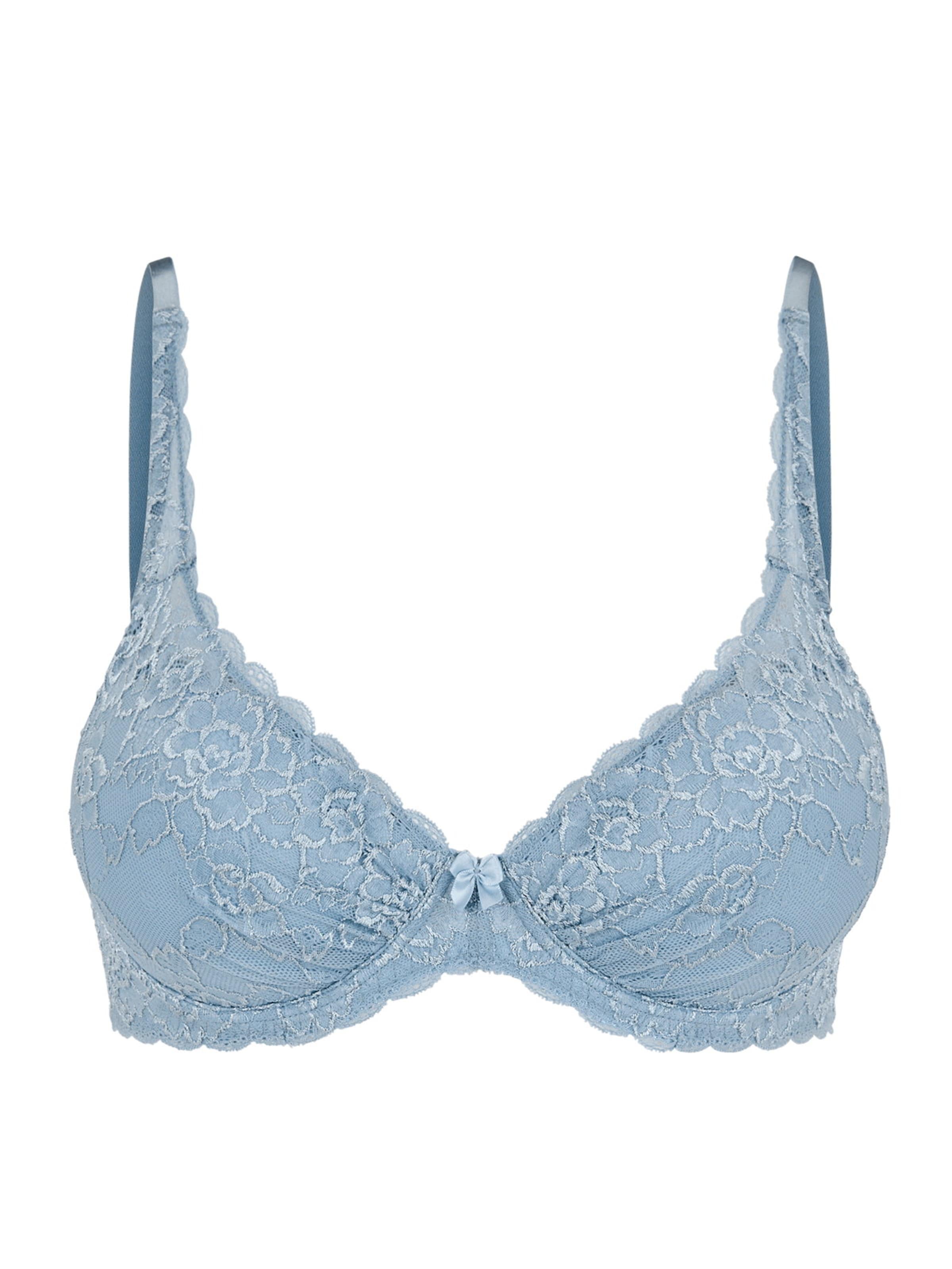 Cellbes of Sweden Push-up BH in Blauw: voorkant
