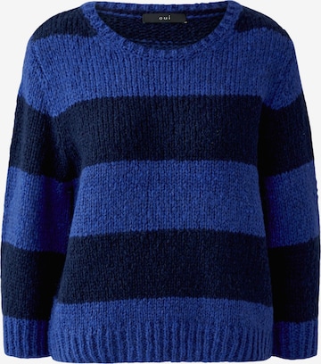 OUI Pullover ' ESMY' in Blau: Vorderseite