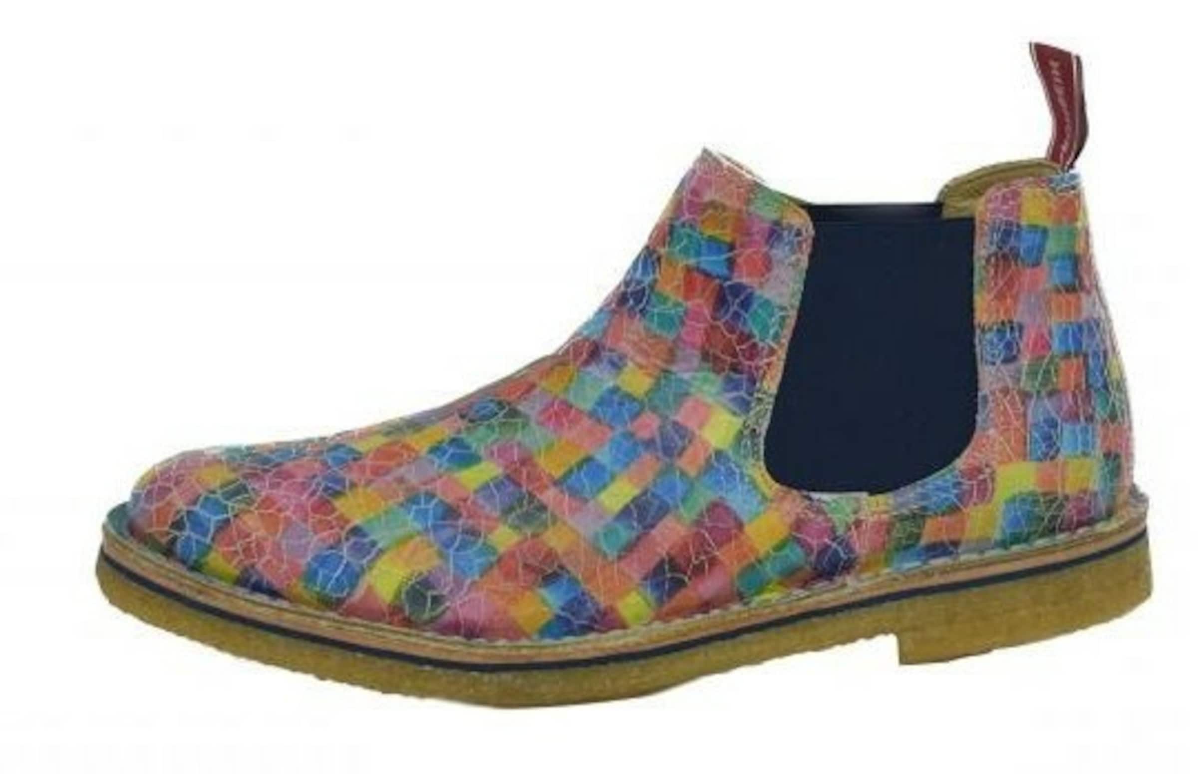 Grünbein Chelsea Boots in Pink: front