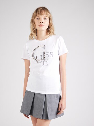 GUESS Shirts i hvid: forside