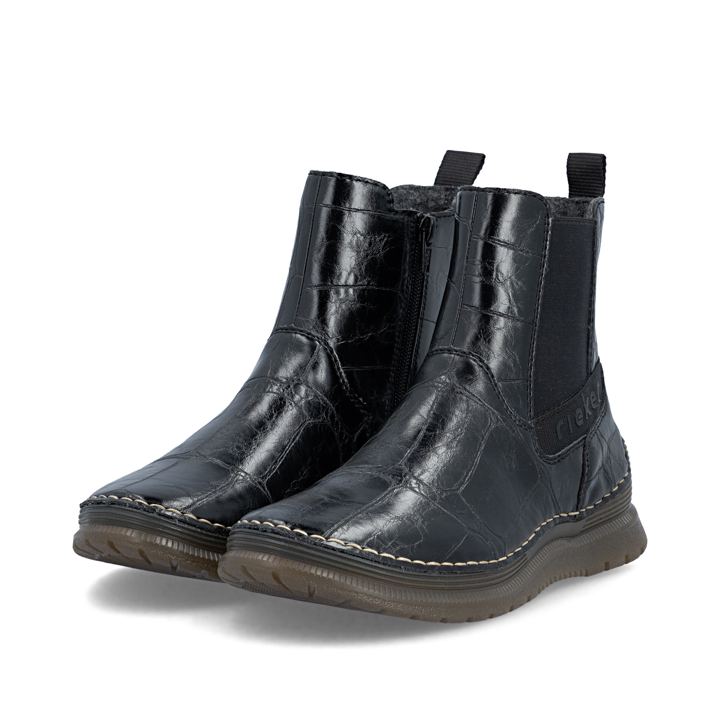 Bottines Rieker en noir