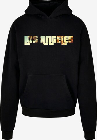 Merchcode Sweatshirt 'Grand Los Angeles' in Black: front