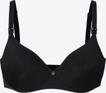 Noppies T-shirt Nursing Bra in Black: front