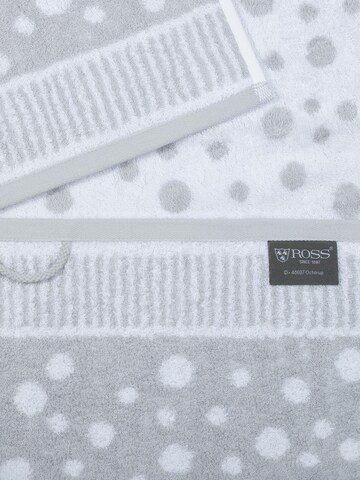ROSS Towel 'Punkte allover' in Grey