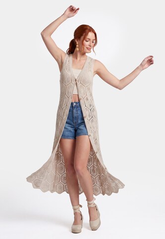 usha FESTIVAL - Vestido em bege