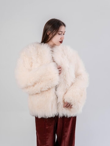 Veste mi-saison ZUBEK en blanc