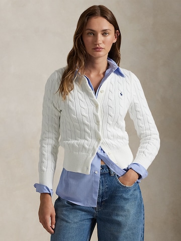 Giacchetta di Polo Ralph Lauren in bianco: frontale