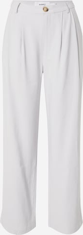 Moves Pleat-Front Pants 'Nimma' in Grey: front