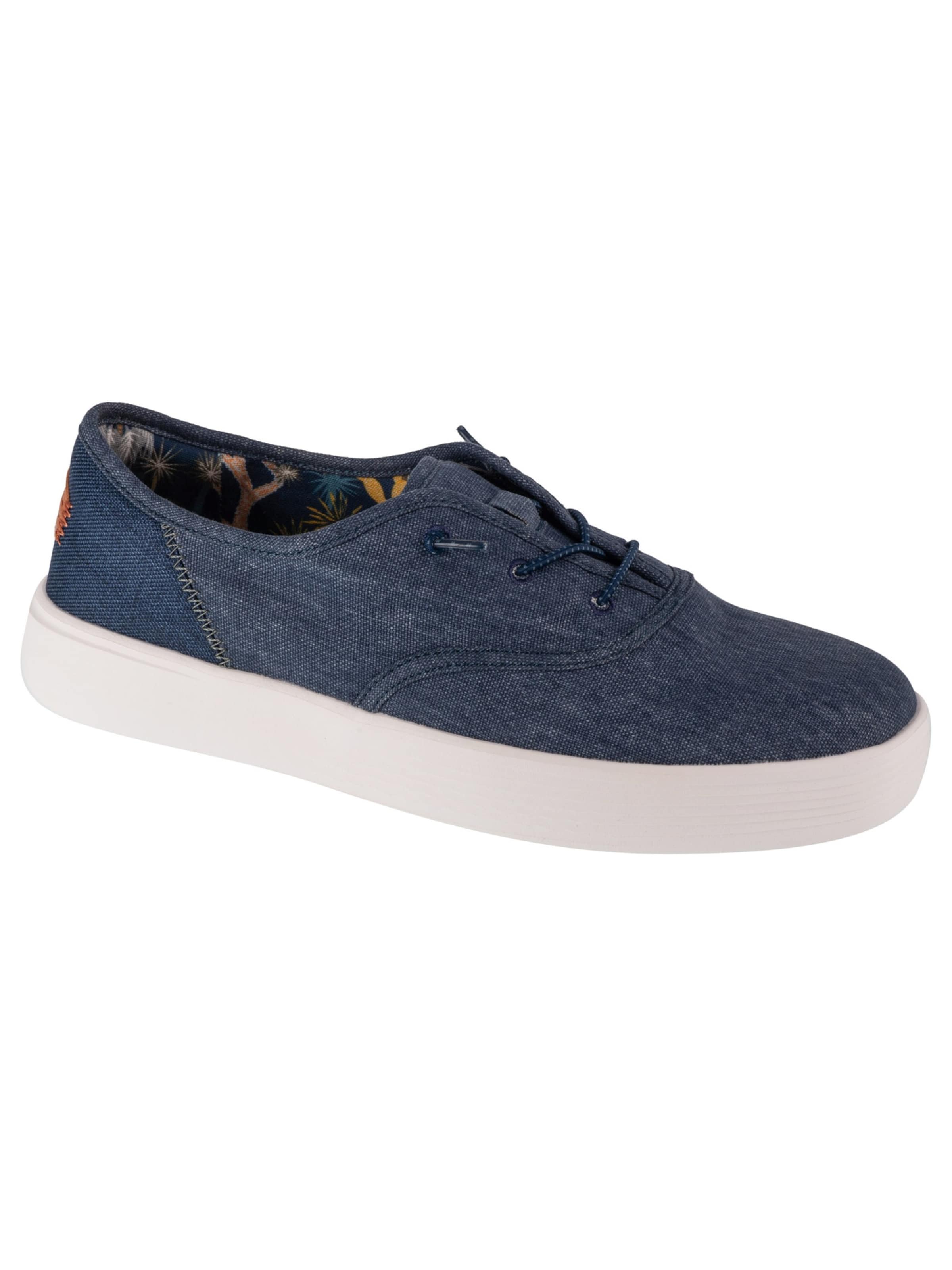 HEY DUDE Moccasin 'Hey Dude Conway Craft' in Blue: front