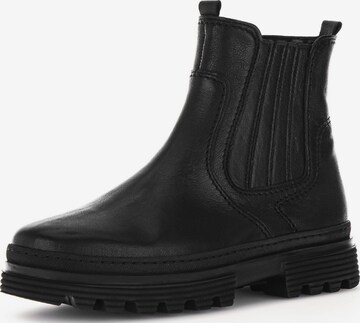 GABOR Ankle Boots in Black: front