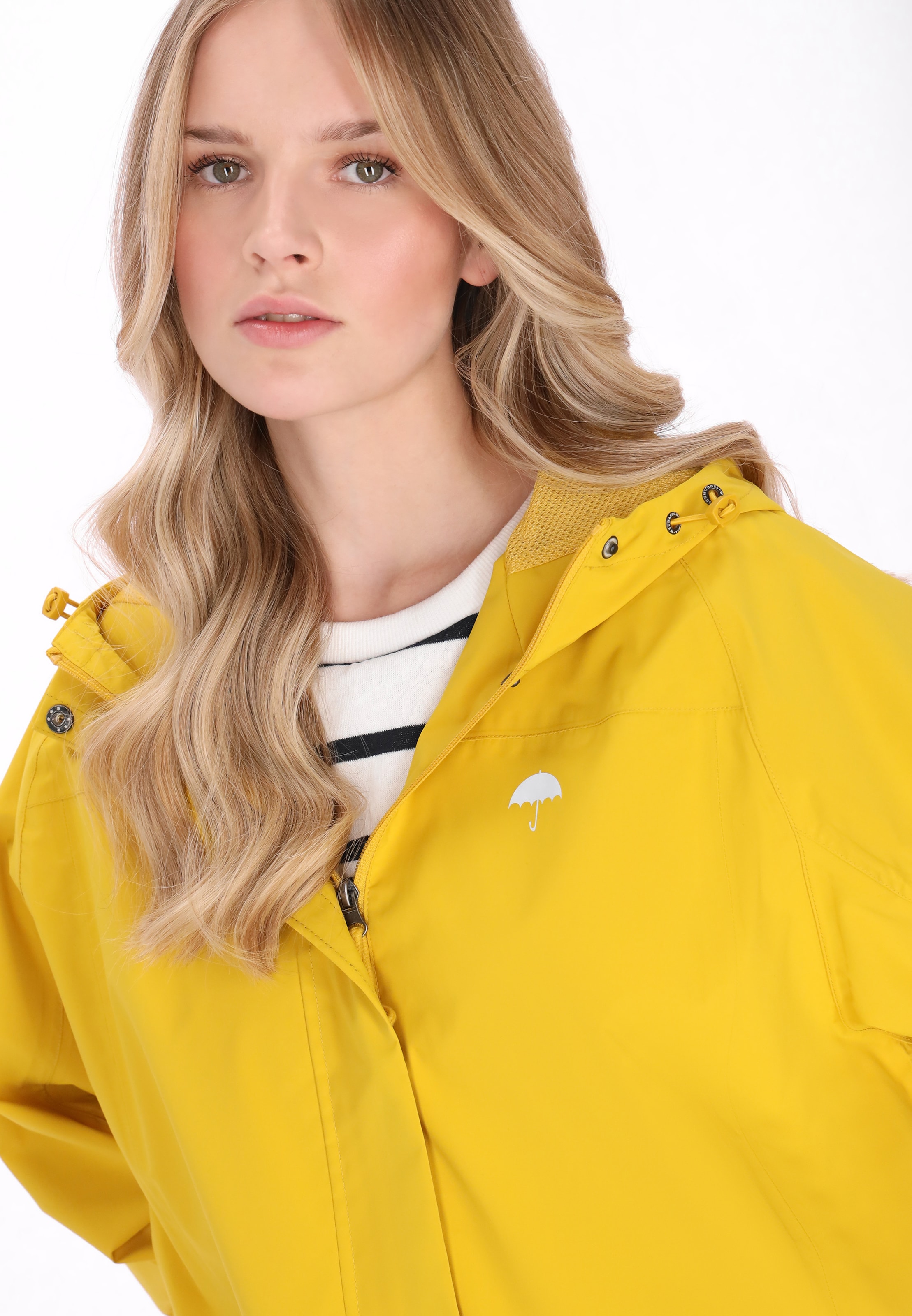 Schmuddelwedda - Casaco outdoor 'Functional' em amarelo