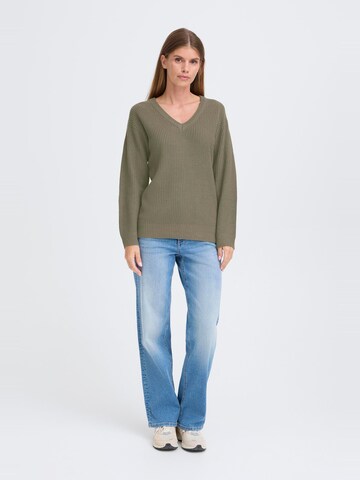 Pull-over ' OXISANDIE LS ' Oxmo en vert