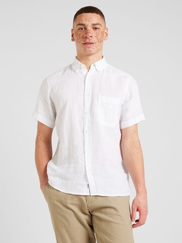 s.Oliver - Ajuste regular Camisa en blanco: frente