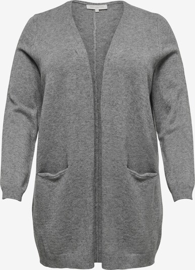ONLY Carmakoma Strickjacke 'Carstone' in graumeliert, Produktansicht