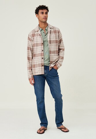 Lexington Regular fit Button Up Shirt 'COLE' in Beige