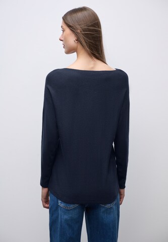 STREET ONE Sweater 'Dolman' in Blue