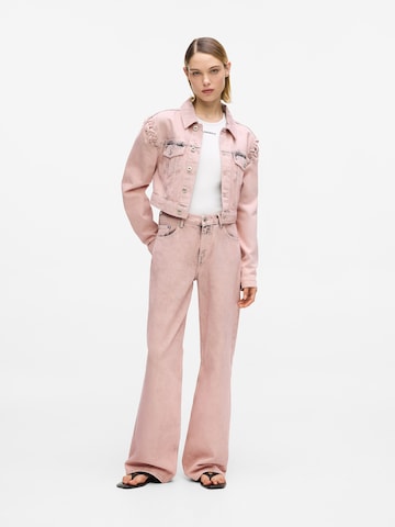 KARL LAGERFELD JEANSLoosefit Traperice - roza boja: prednji dio