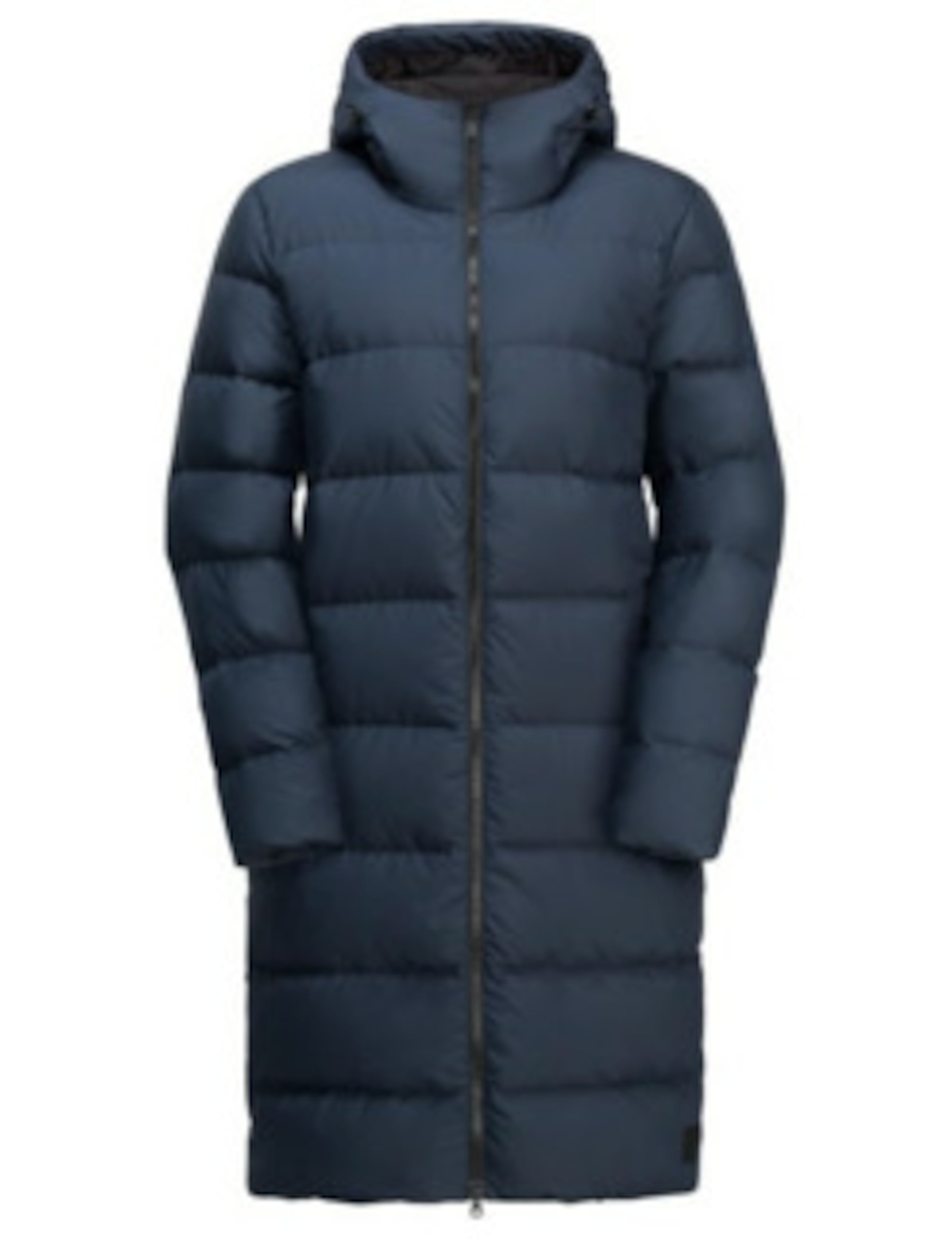 JACK WOLFSKIN Outdoormantel 'Frozen Palace' in Blauw: voorkant