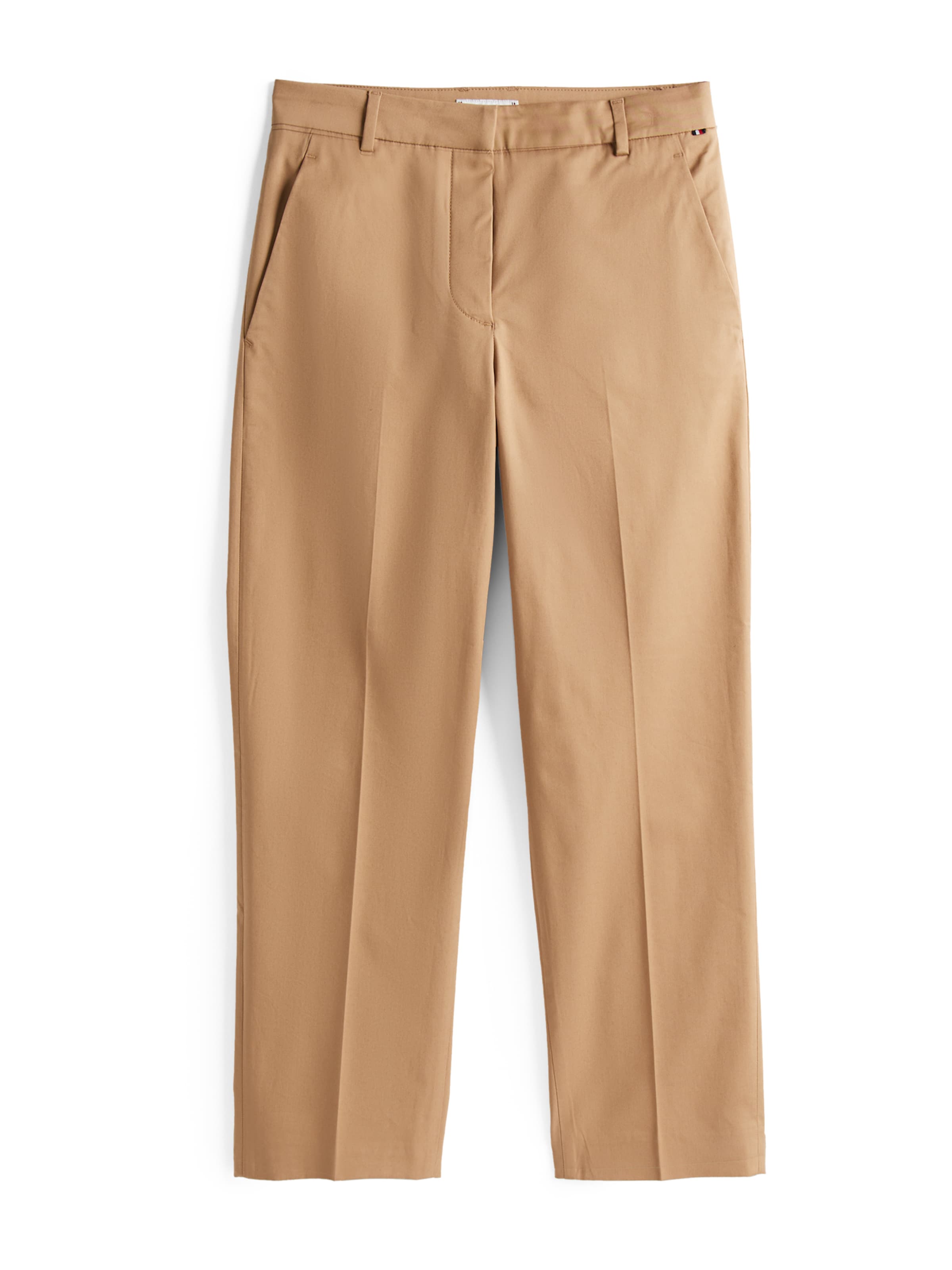 TOMMY HILFIGER Slimfit Suorat housut värissä vihreä: etupuoli