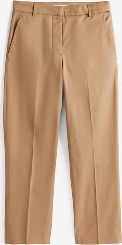 TOMMY HILFIGER - Pantalón de pinzas en verde: frente