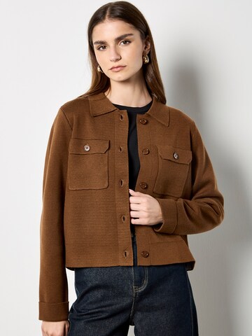 Cardigan ' ' Apricot en orange