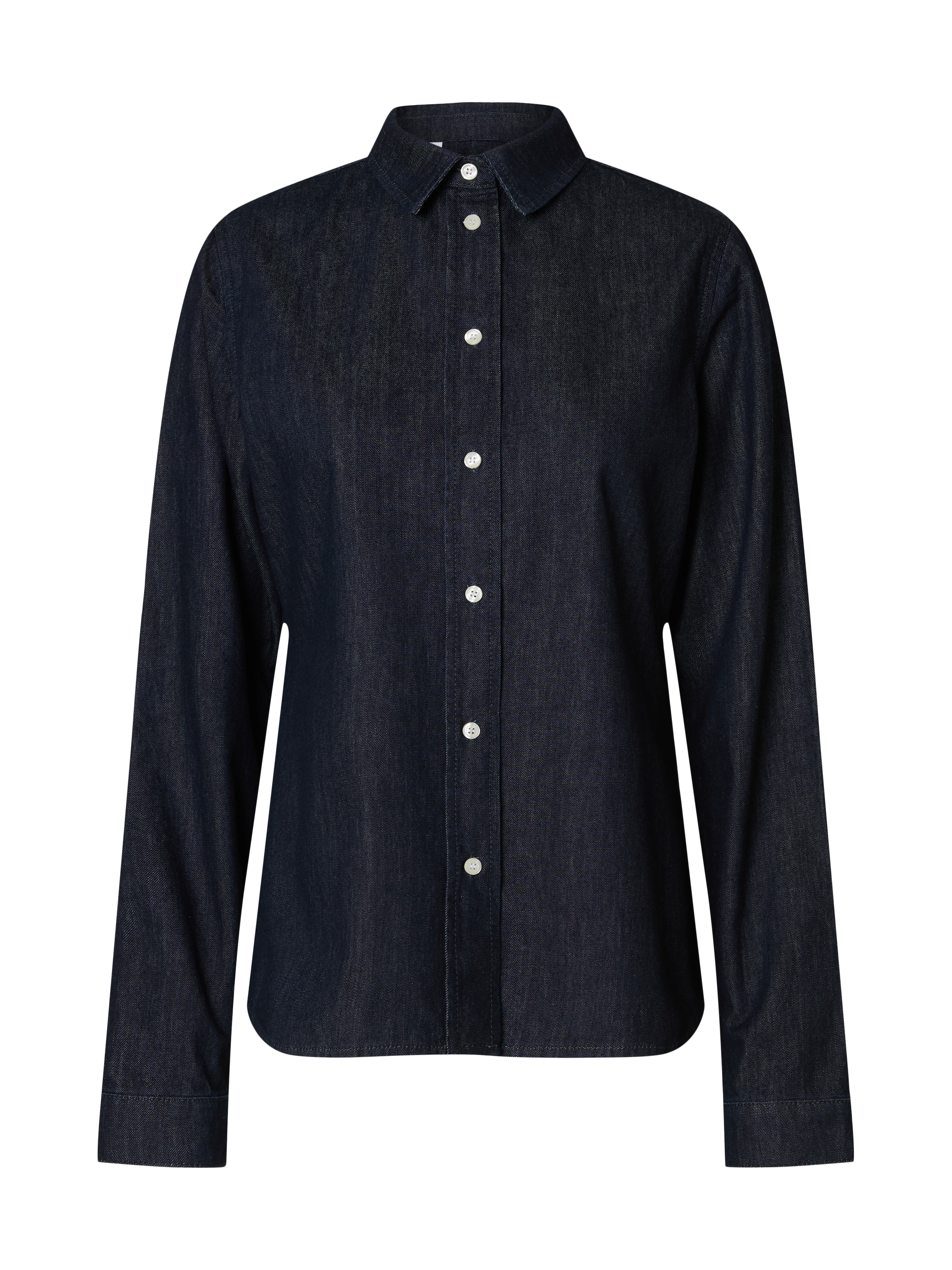 SELECTED Bluse in Blau: Vorderseite