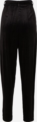 Vero Moda Tall Zúžený Kalhoty se sklady v pase 'CORRIE' – černá