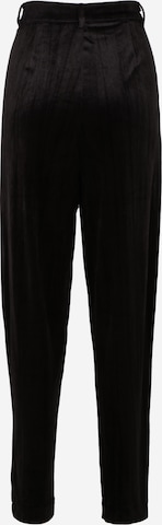 Vero Moda Tall Tapered Bandplooibroek 'CORRIE' in Zwart