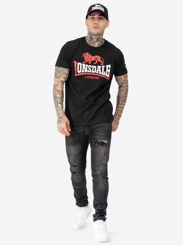 melns LONSDALE T-Krekls