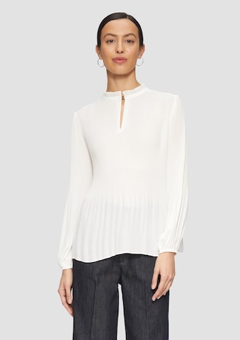Chemisier s.Oliver BLACK LABEL en beige : devant
