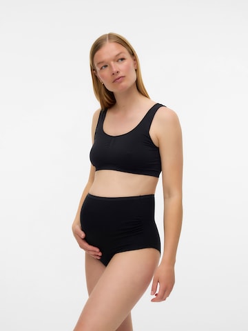 MAMALICIOUS Boyshorts 'MLNATALIE' in Black: front