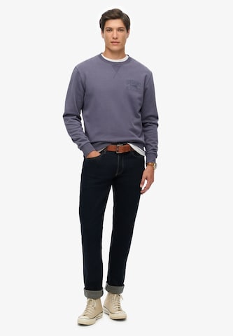 Superdry Sweatshirt 'Athletic Essentials' in Blue