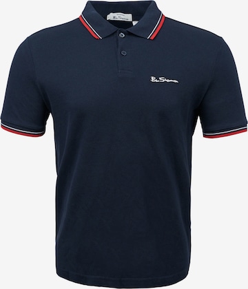 T-Shirt Ben Sherman en bleu : devant