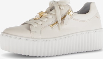 Sneaker bassa di GABOR in beige: frontale
