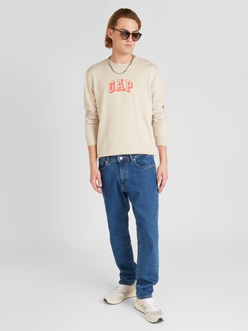 GAP Sweatshirt in Beige