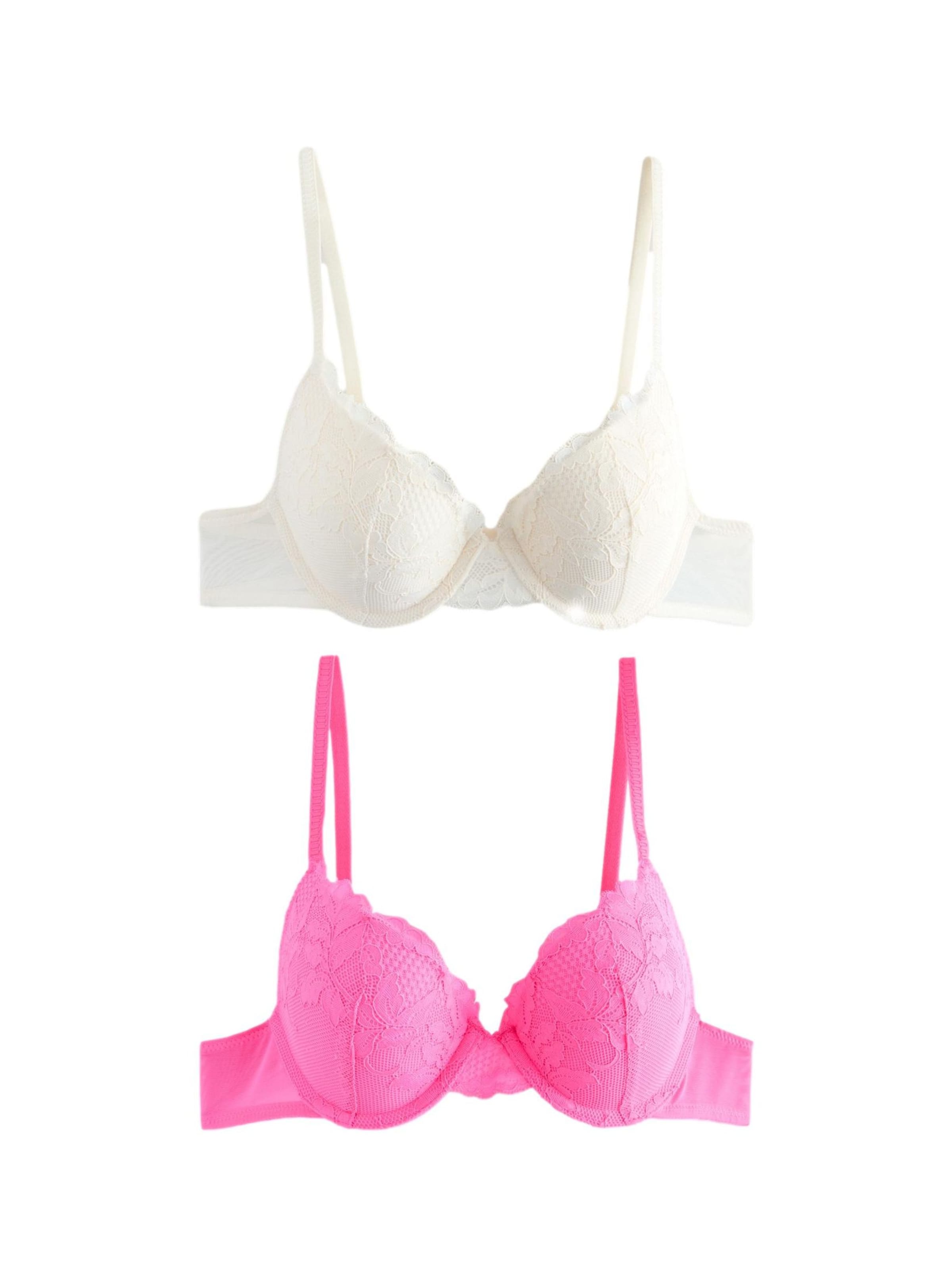 Next T-shirt сутиен Сутиен в розово: отпред