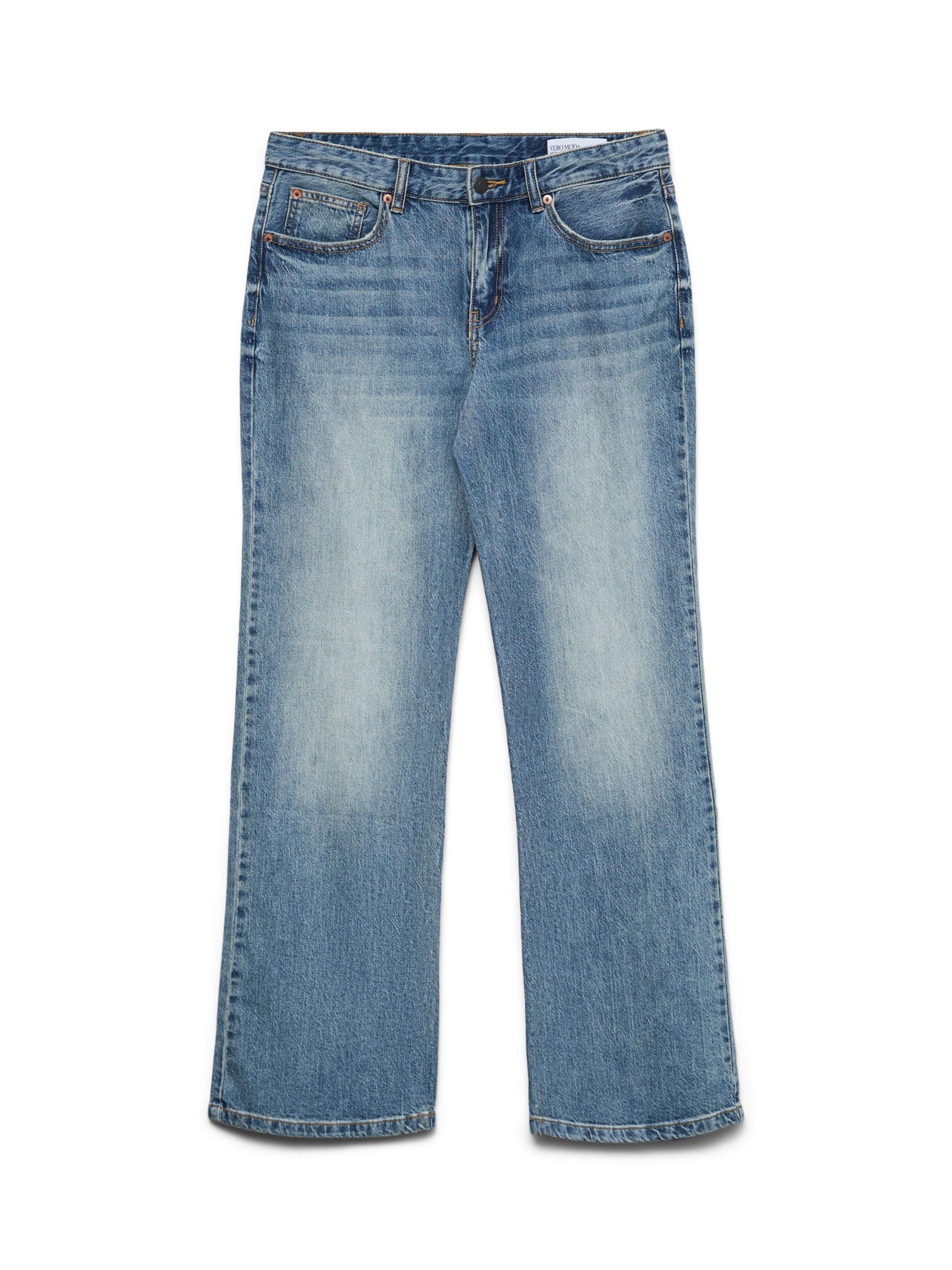 VERO MODA Bootcut Jeans 'VMASTA' i blå: forside