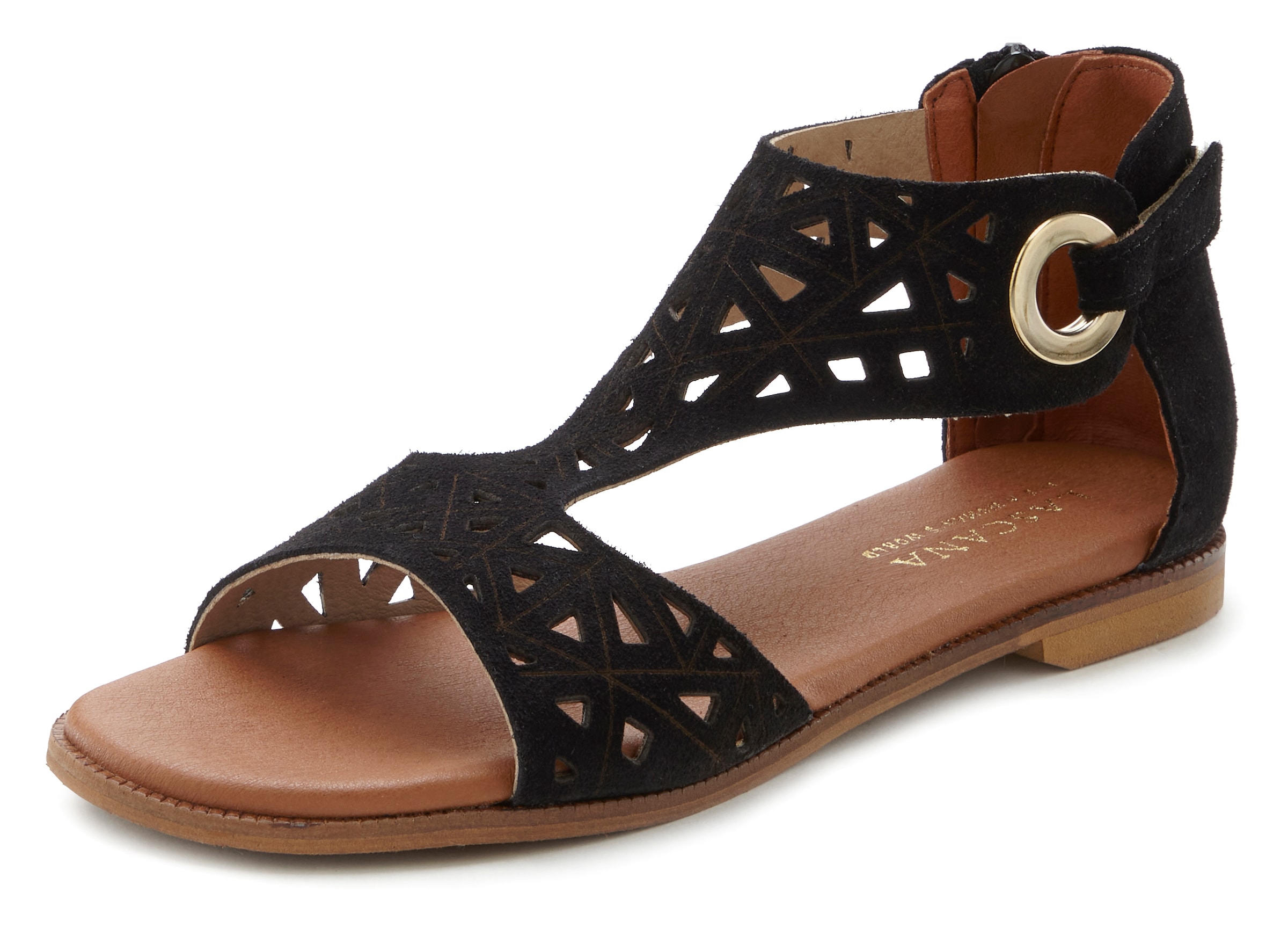 LASCANA - Sandalias en negro: frente