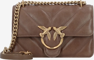 PINKO Umhängetasche 'Love One' in Braun: Vorderseite