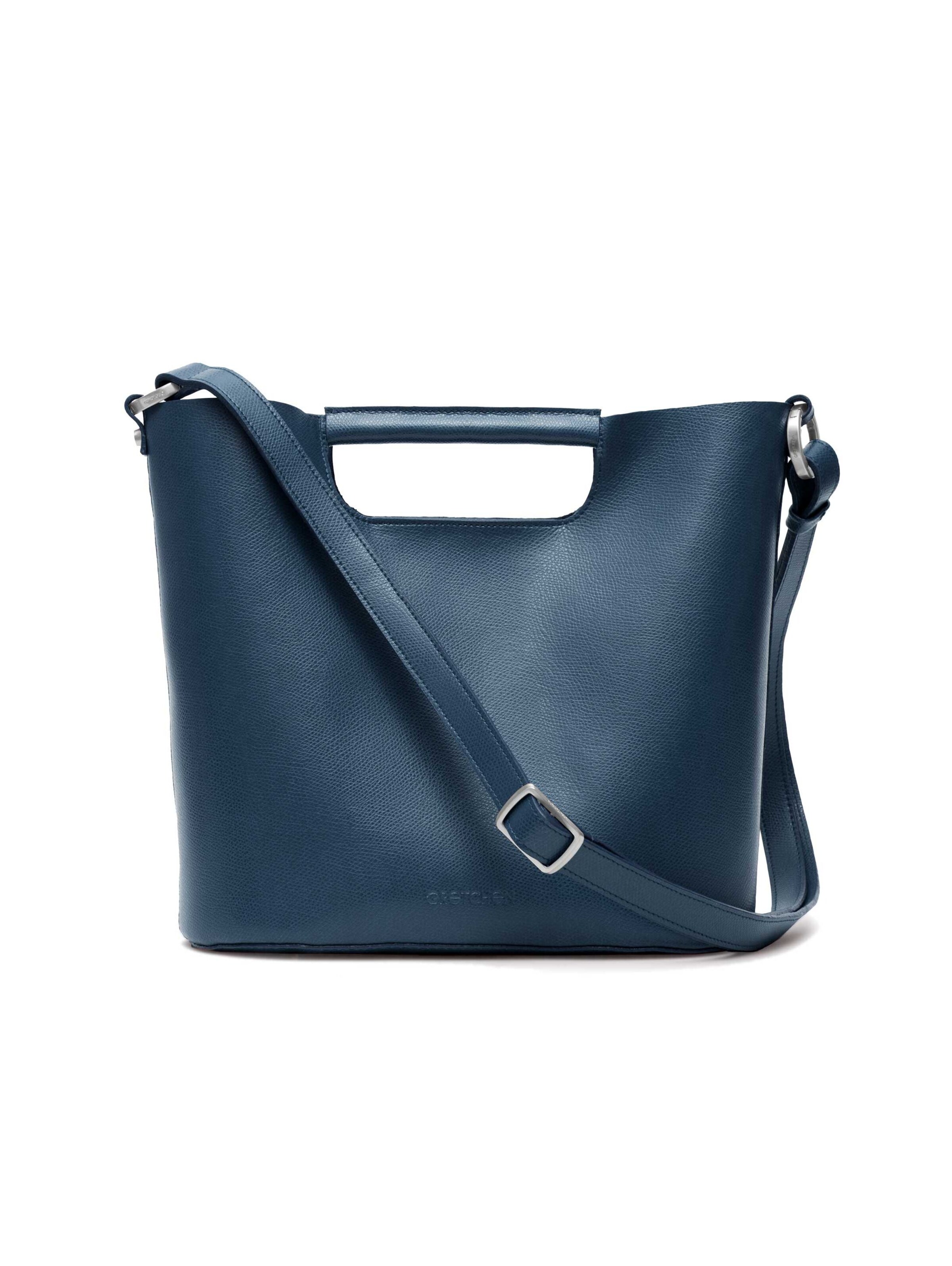 Gretchen Shoulder Bag 'Crocus' in Blue: front