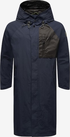 STONE HARBOUR Ανοιξιάτικο και φθινοπωρινό παλτό 'Zafaar' σε μπλε: μπροστά